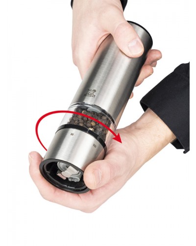 ELIS SENSE Peugeot Moulin à poivre Electrique Inox - Bellynck et Fils