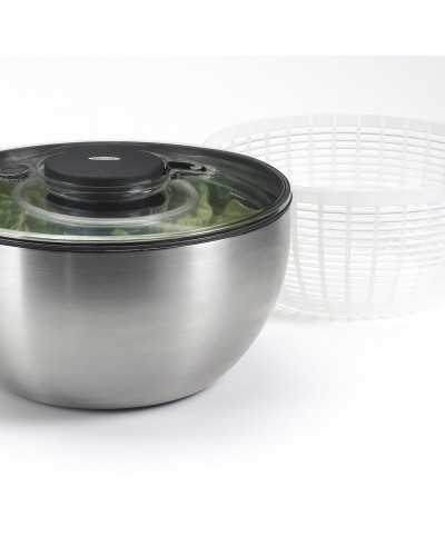 Essoreuse à Salade Oxo 26 cm Inox - Bellynck et Fils