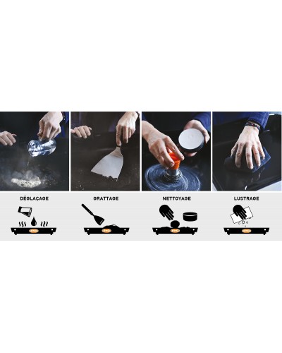 Combo Plancha Enosign 65 Inox Acier - Bellynck et Fils