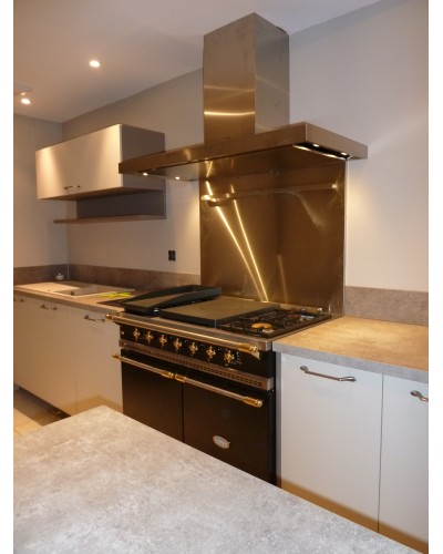 Hotte Novy Flat Line 1200 Inox 7610 - Bellynck et Fils