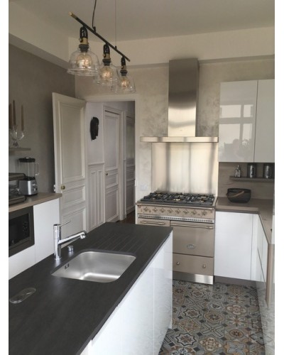 Hotte Novy Flat'line Inox 90 cm - Bellynck et Fils