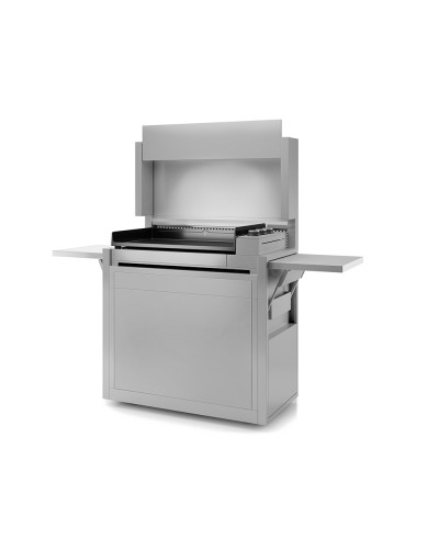 Ensemble Plancha + Capot + Chartiot Premium 75 Forge Adour - Bellynck et Fils