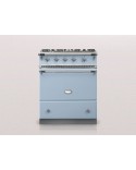 Fourneau Lacanche Cormatin Rouge Bleu Delft - Bellynck et Fils