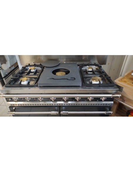 Fourneau Lacanche Chagny LCF1053GCT - Anthracite Nickel - Bellynck et Fils