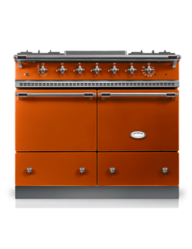 Fourneau Lacanche Cluny Terracotta - Nickel - Bellynck et Fils