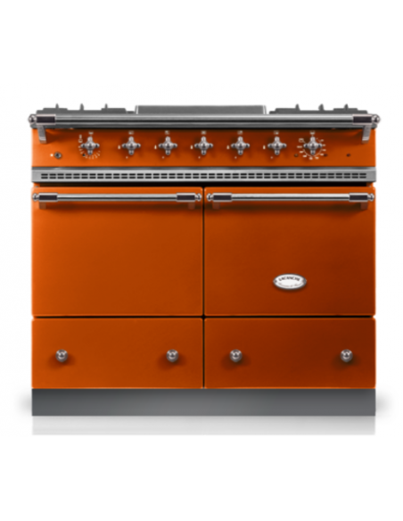 Fourneau Lacanche Cluny Terracotta - Nickel - Bellynck et Fils