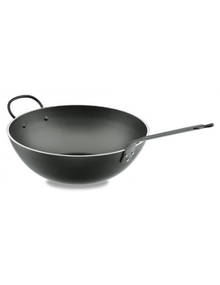 Wok Aluminium 30 cm Robust - Bellynck et Fils