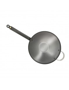 Wok Tôle acier 32 cm - Bellynck et Fils 2