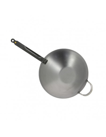 Wok Tôle acier 32 cm - Bellynck et Fils