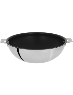 WOK INOX AMOVIBLE CRISTEL