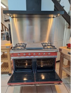 Fourneau Lacanche Cluny Terracotta - Nickel - Bellynck et Fils 2