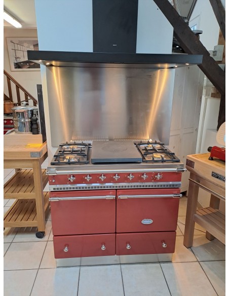 Fourneau Lacanche Cluny Terracotta - Nickel - Bellynck et Fils