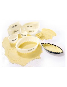 Découpoir Ovale Cannelé Boite de 7 - Bellynck et fils