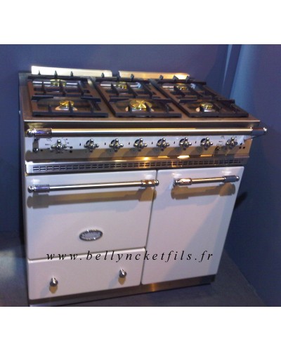 FOURNEAU LACANCHE 90 CM BEAUNE BLANC - BELLYNCK ET FILS