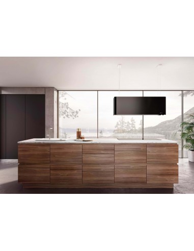 Hotte Centrale Novy Mood Noire - Bellynck et Fils