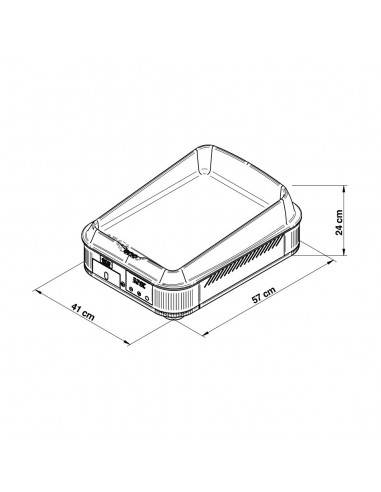 Plancha Eno Electrique Enosign 40 Inox - Bellynck et Fils