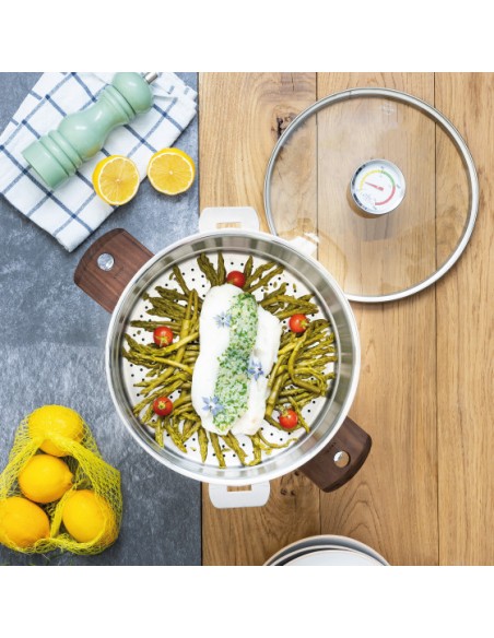 CUISEUR VAPEUR BIOME CRISTEL 20 CM COULEUR