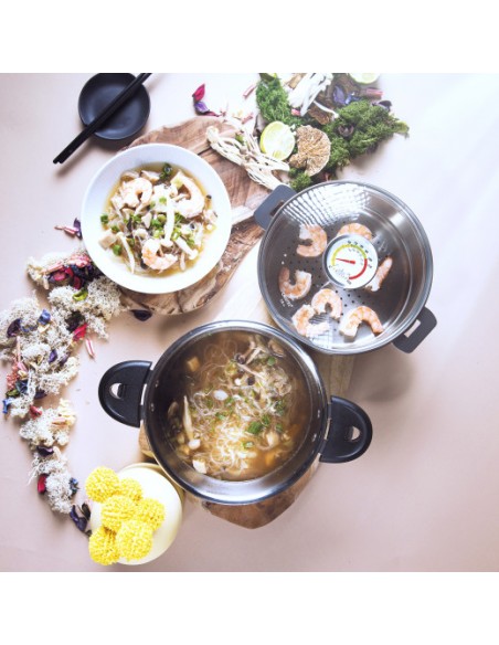 CUISEUR VAPEUR BIOME CRISTEL 20 CM COULEUR