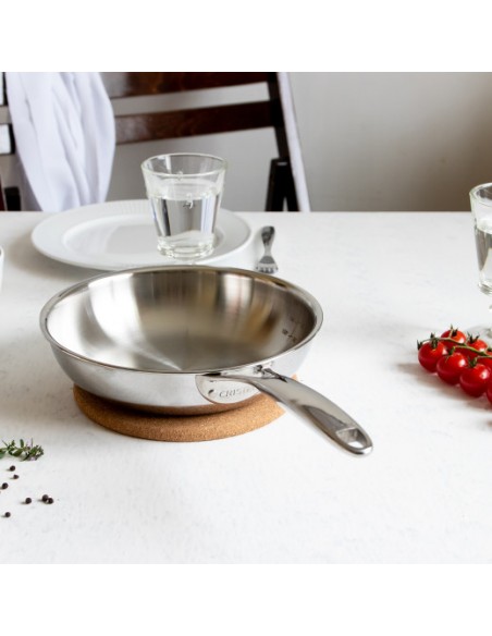 POELE INOX CASTEL PRO CRISTEL