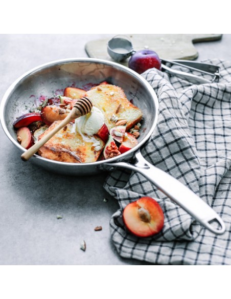 POELE INOX CASTEL PRO CRISTEL