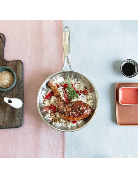 POELE INOX CASTEL PRO CRISTEL