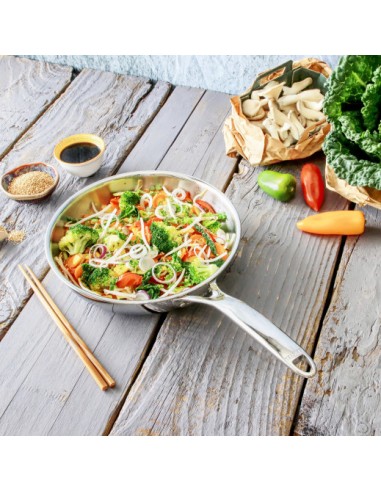 POELE INOX CASTEL PRO CRISTEL