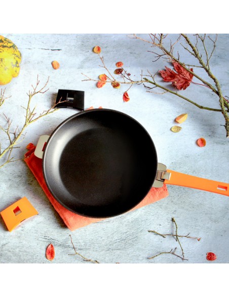 POELE CRISTEL CASTELINE MULTIPLY INOX MANCHE AMOVIBLE