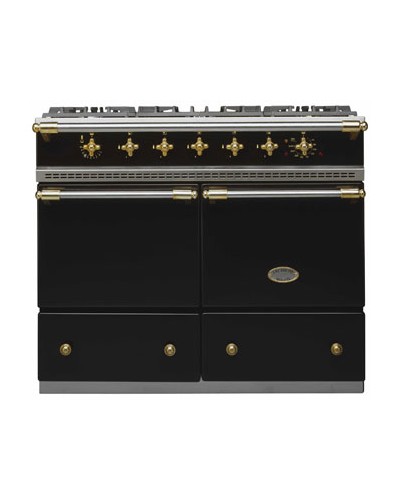 Piano Lacanche Classic Noir Finition Laiton - Bellynck et Fils