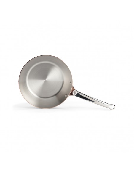 SAUTEUSE BOMBÉE PRIMA MATERA CUIVRE INOX INDUCTION - BELLYNCK ET FILS
