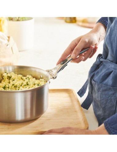 SET DE 2 CASSEROLES INOX ALCHIMY AMOVIBLE LOQY + POIGNÉE - BELLYNCK ET FILS