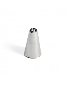 DOUILLE INOX À ROSE 8 DENTS