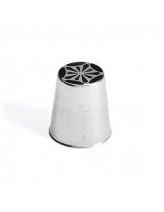 DOUILLE INOX RUSSE À FLEUR