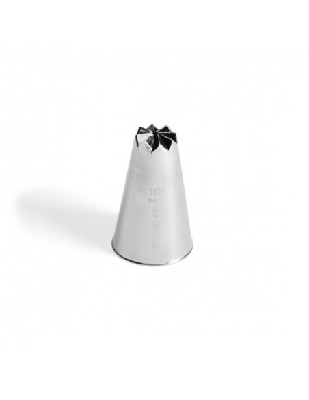 DOUILLE INOX EFFET SPIRALE 8 DENTS