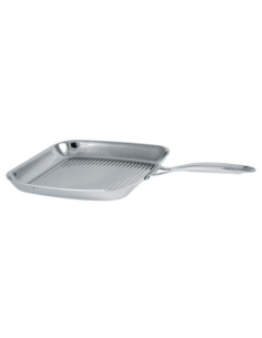 GRIL INOX CARRÉ MULTIPLY 30CM CASTEL PRO - BELLYNCK ET FILS