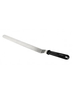 SPATULE INOX COUDEE