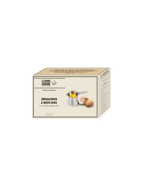 CLARIFICATEUR À OEUFS INOX AVEC RÉSERVOIR
