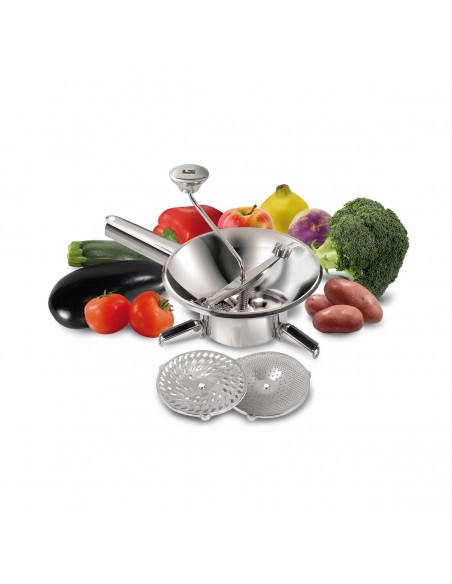 MOULIN À LÉGUMES INOX 20 CM
