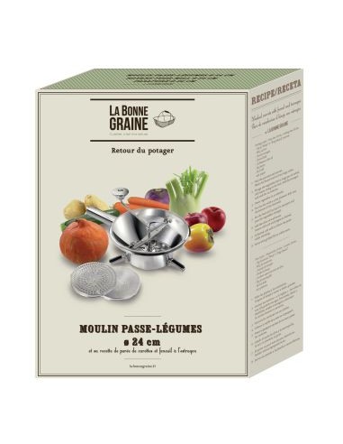 MOULIN A LEGUMES INOX 24 CM