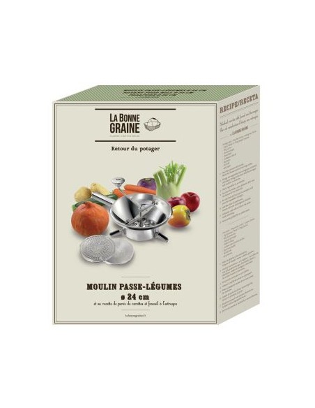 MOULIN A LEGUMES INOX 24 CM