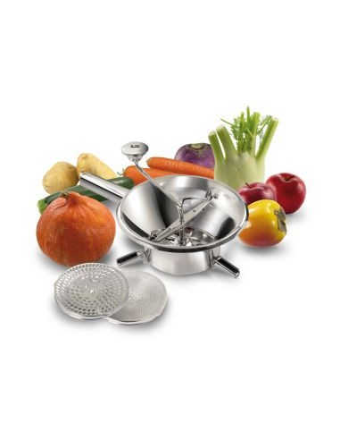 MOULIN A LEGUMES INOX 24 CM