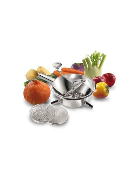 MOULIN A LEGUMES INOX 24 CM