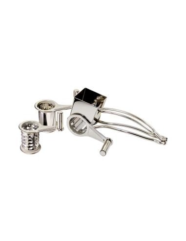 MOULIN RAPE INOX 3 TAMBOURS