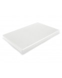 PLANCHE À DÉCOUPER POLYETHYLENE LISSE ECO BLANCHE