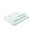 PLANCHE À DÉCOUPER POLYETHYLENE LISSE ECO BLANCHE