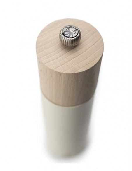 MOULIN À SEL BOREAL BLANC PLUME 21 CM