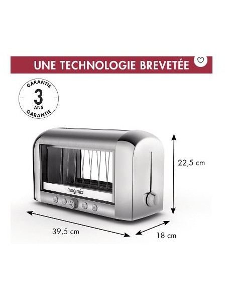 GRILLE PAIN TOASTER MAGIMIX