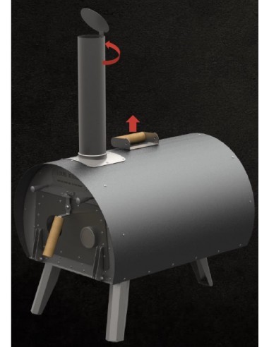 Four à bois d'extérieur Marcel - Bellynck et Fils