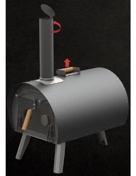 Four à bois d'extérieur Marcel - Bellynck et Fils