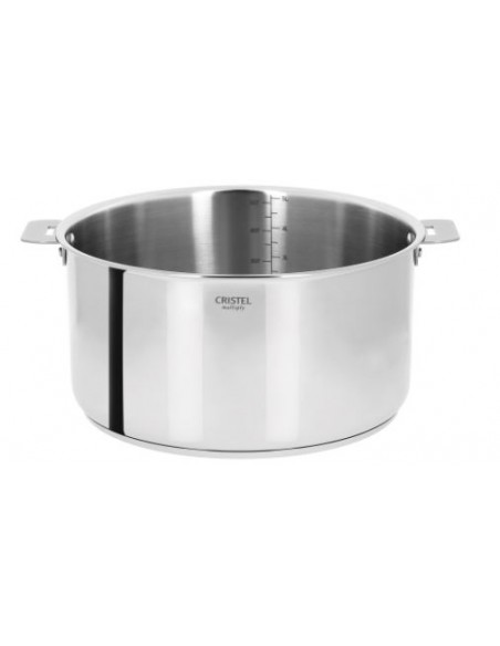 CASSEROLE CRISTEL INOX LIGNE CASTELINE MULTIPLY AMOVIBLE