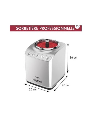 TURBINE À GLACE GELATO EXPERT MAGIMIX